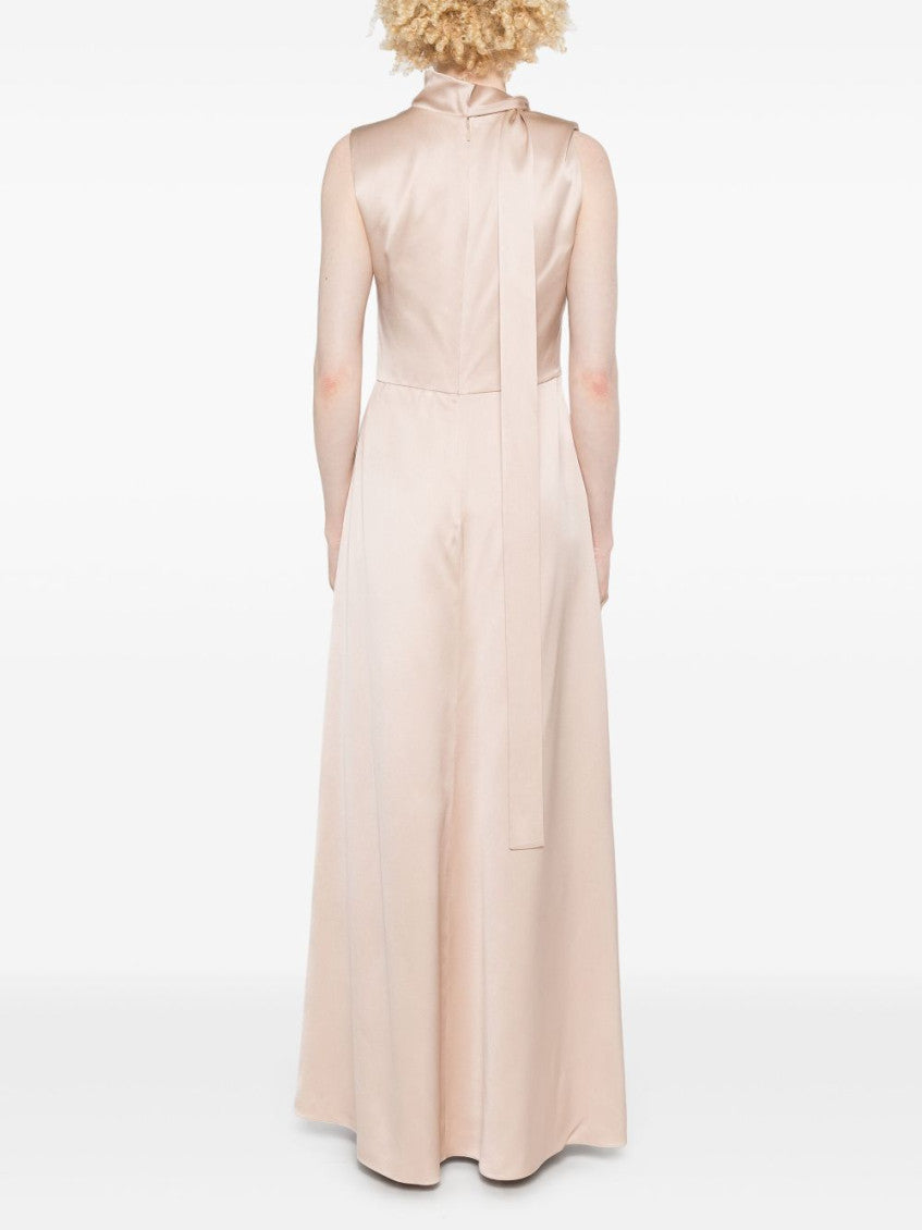 Rose Gold Silk Dress 2
