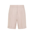 Beige Tailored Shorts 1