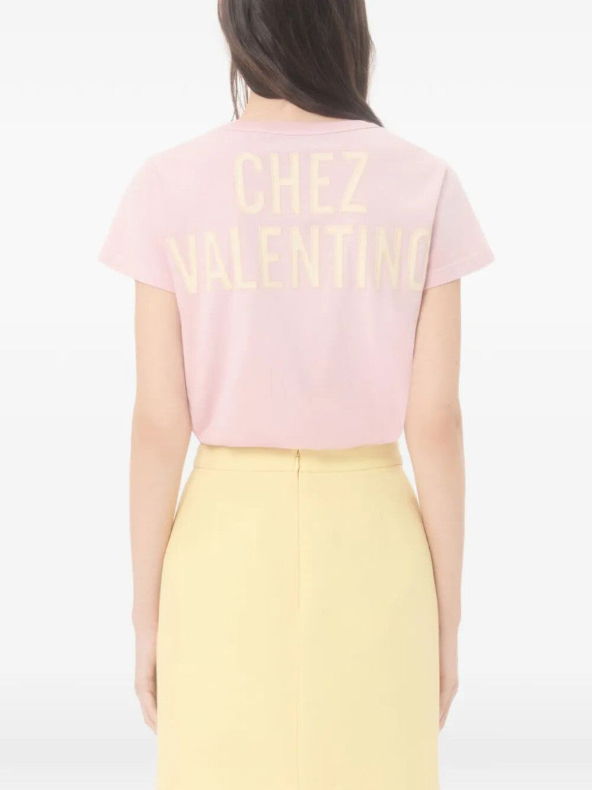 Pink Cotton T-shirt 3