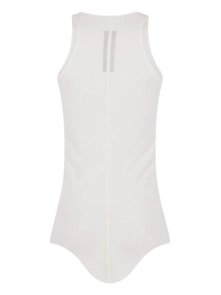 White Round Neck Tank Top 2