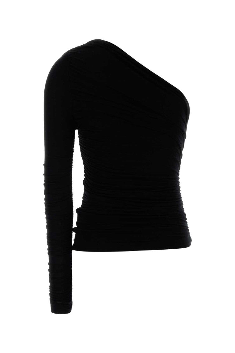 Black One Shoulder Top 2