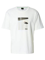 White Printed T-Shirt 1