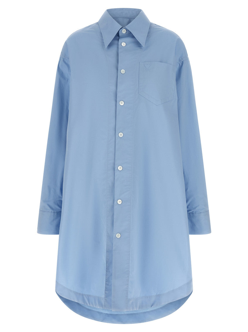 Blue 'Ami De Coeur' Shirt Dress 1