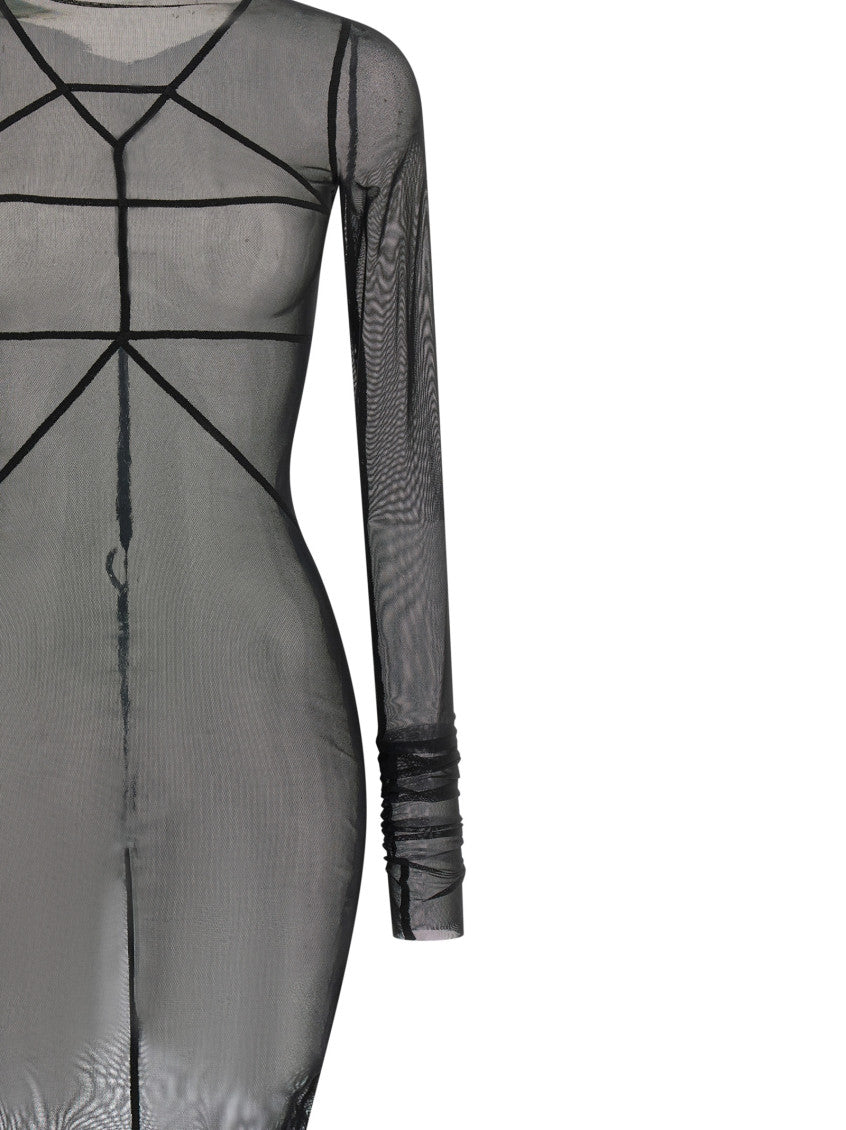 Black 'Temple' Dress 3