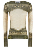 Multicolour Long Sleeves Printed Top 1