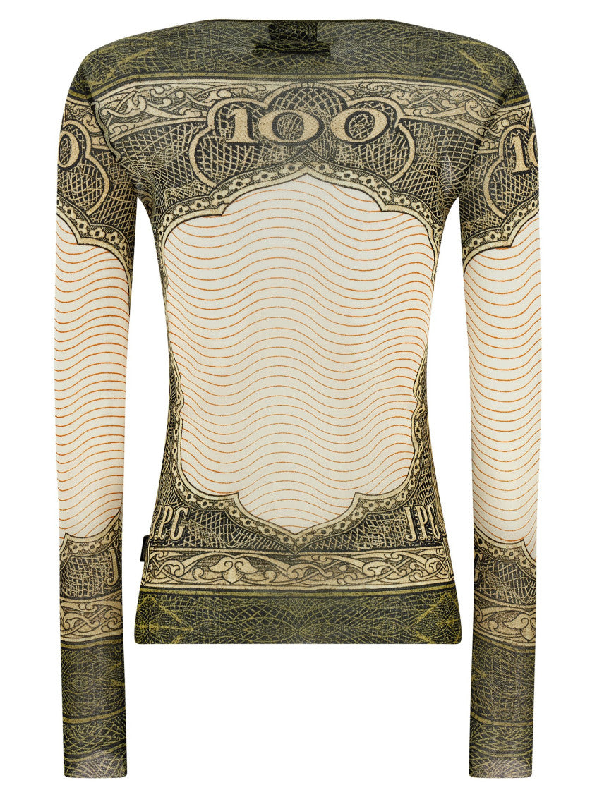 Multicolour Long Sleeves Printed Top 2