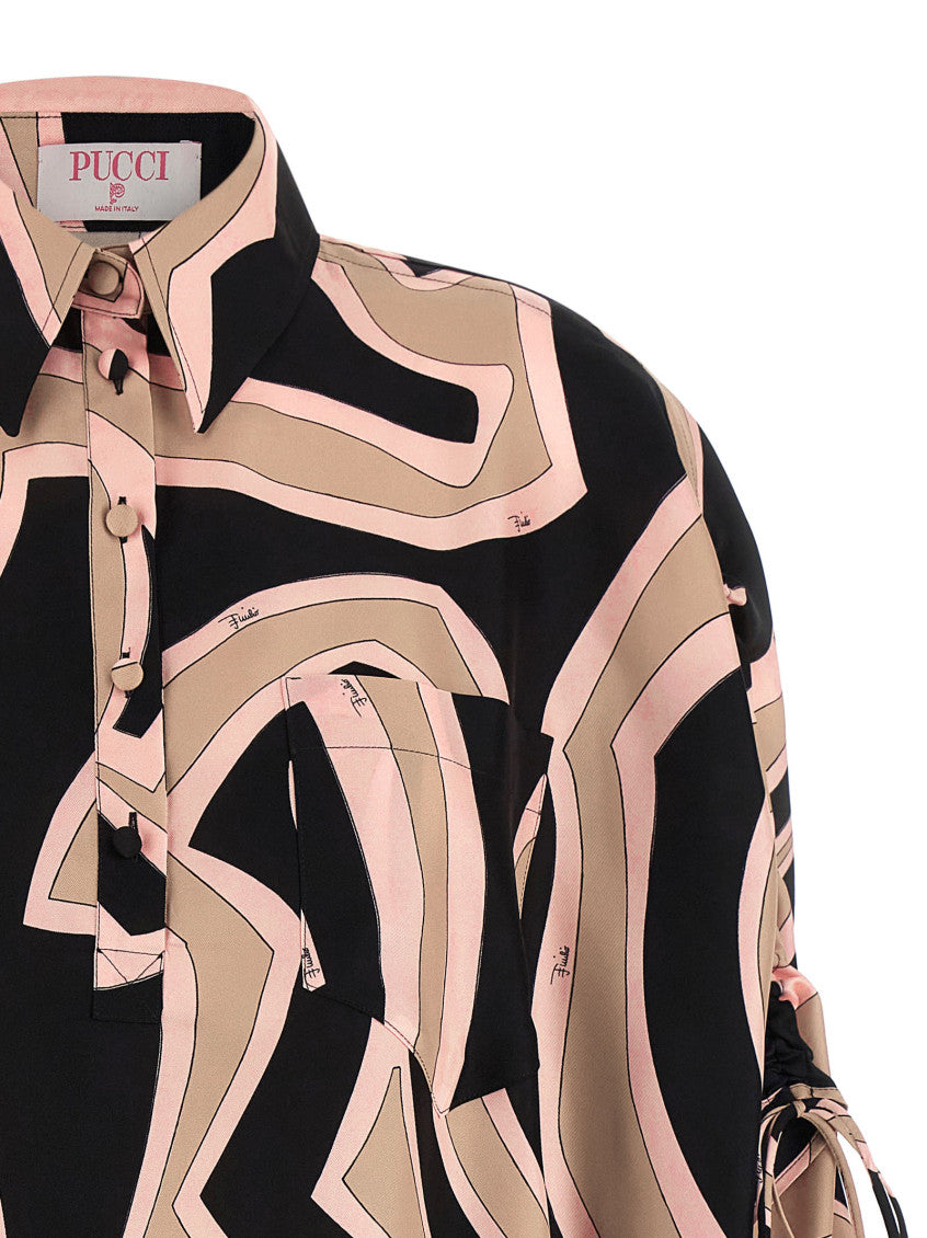 Multicolor 'Short Kaftan' Dress 3