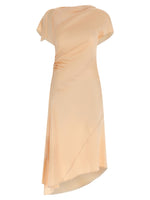 Pink 'Asymmetric Twist' Dress 1