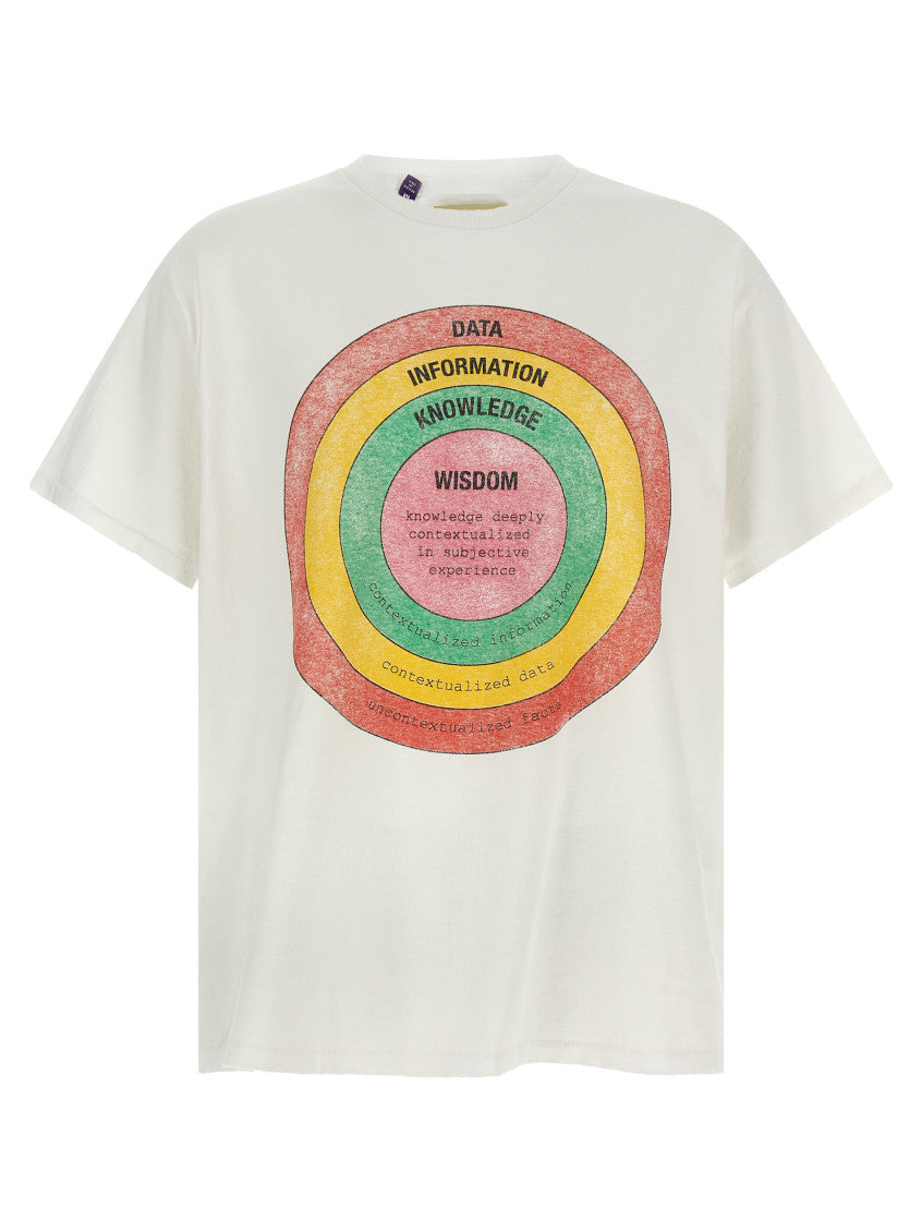 White 'Wisdom' T-shirt 1