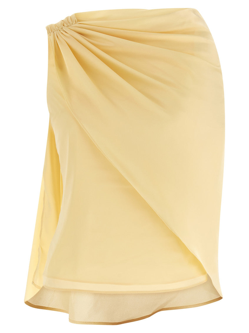 Yellow Round Neck Top 1
