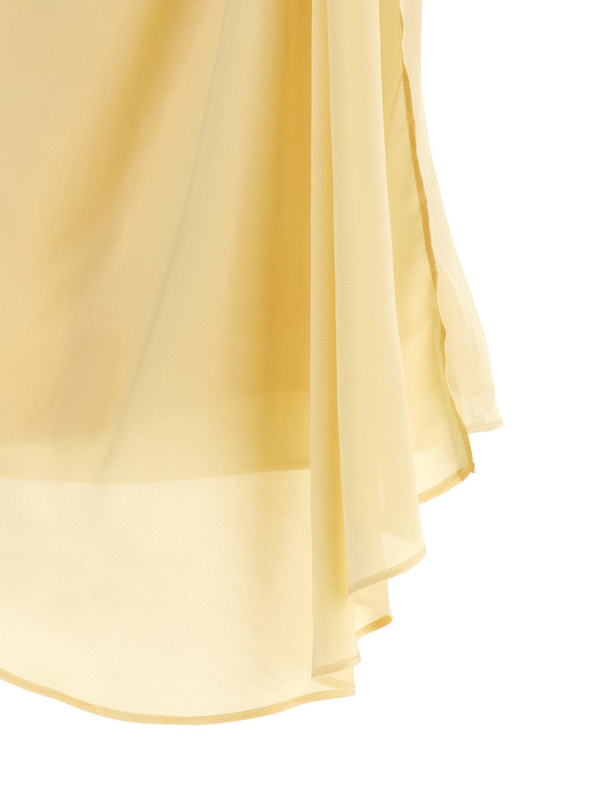 Yellow Round Neck Top 4