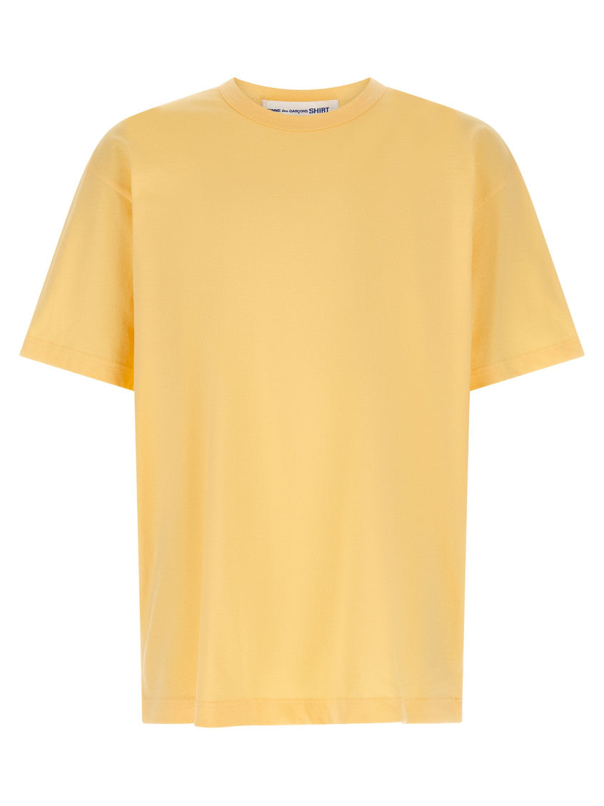 Orange Logo Print T-shirt 1