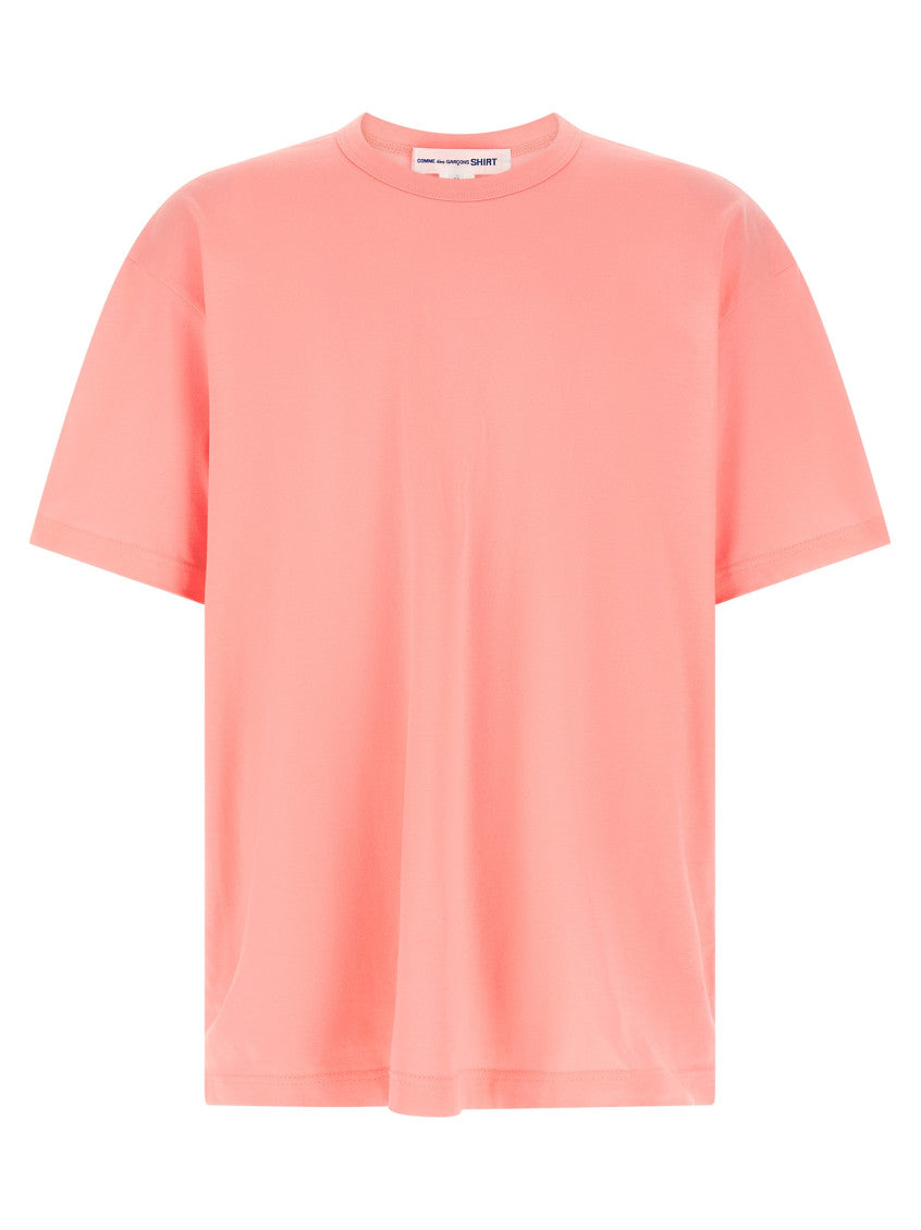 Pink Logo Print T-shirt 1