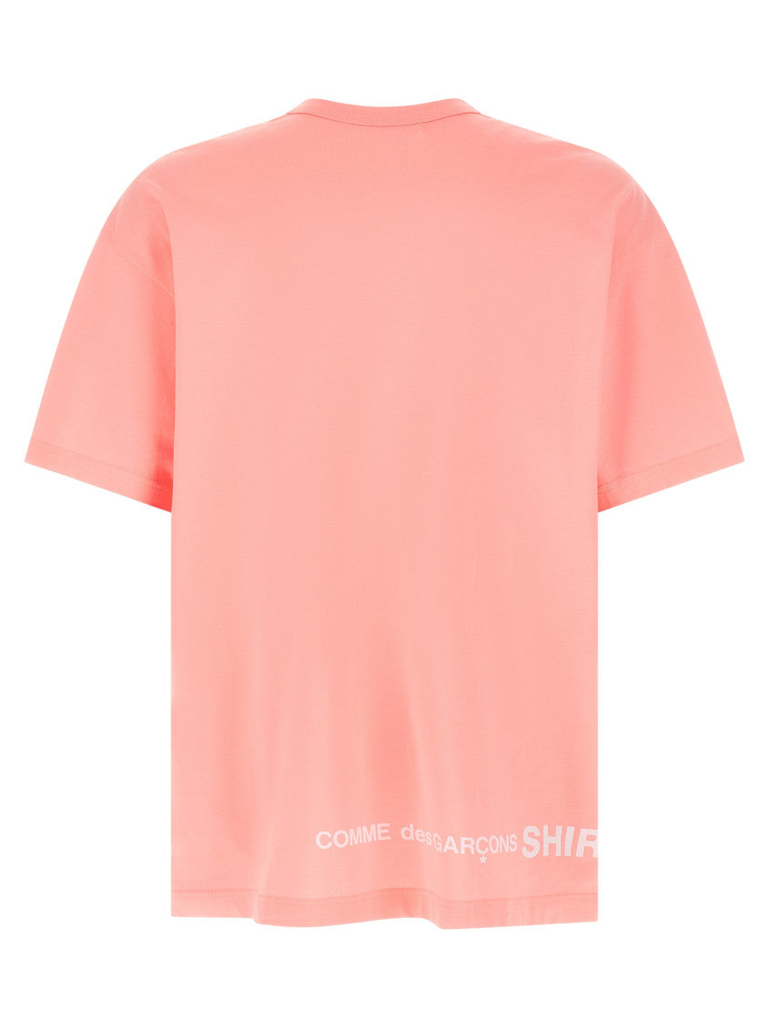 Pink Logo Print T-shirt 2