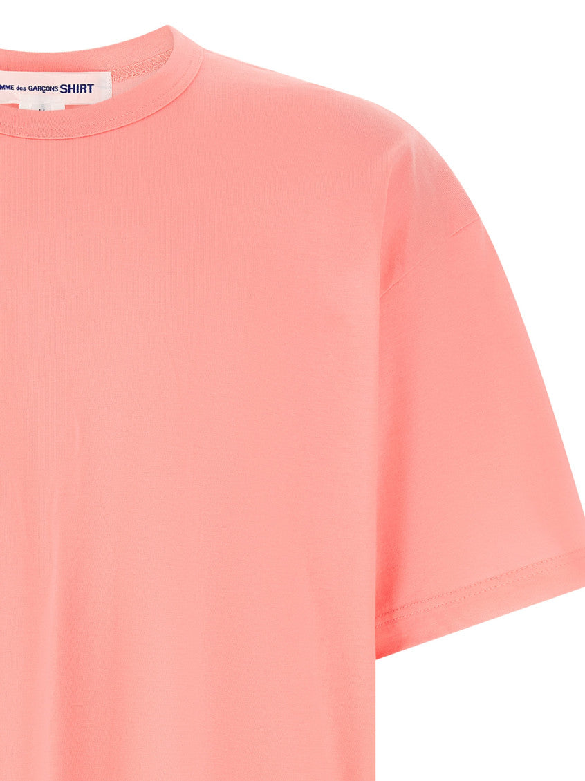 Pink Logo Print T-shirt 3