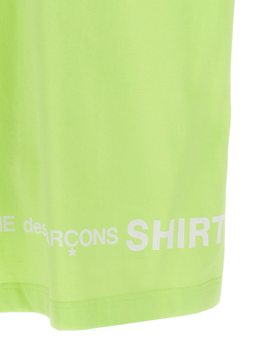 Green Logo Print T-shirt 4