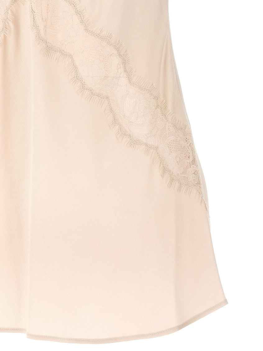 Pink V-Neck lace Top 4