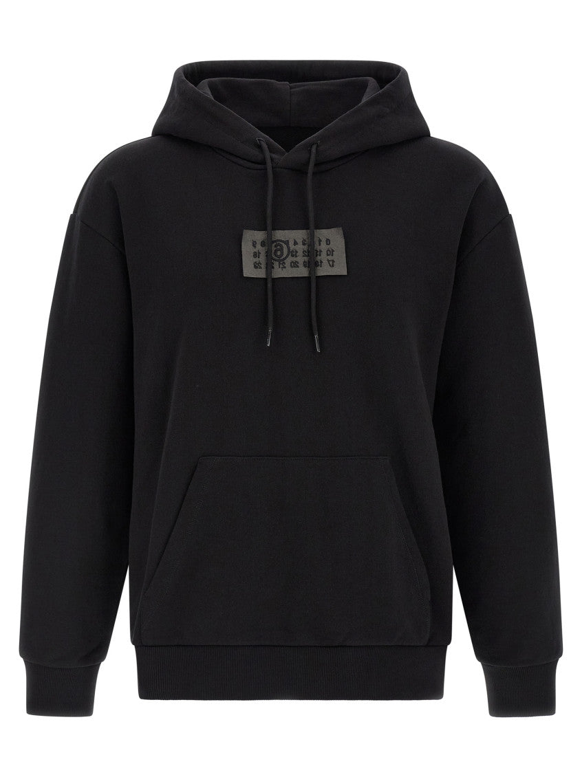 Black Cotton Hoodie 1