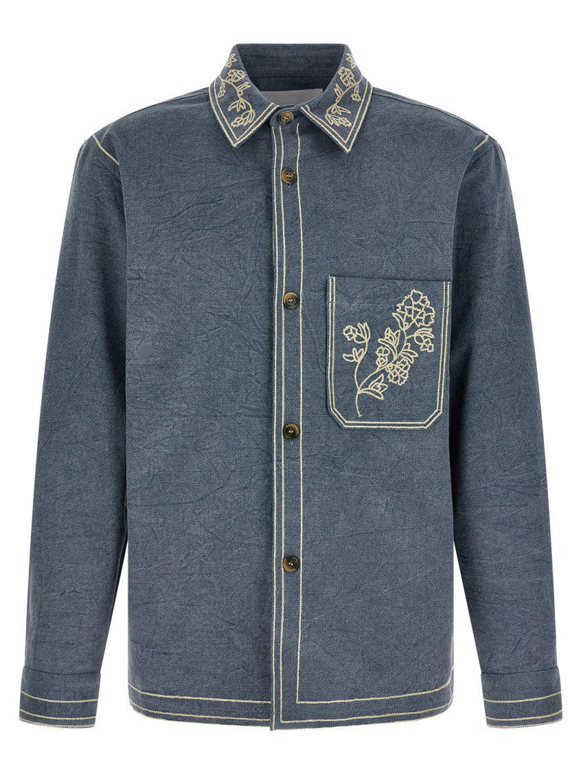 Blue 'Rudy' Overshirt 1