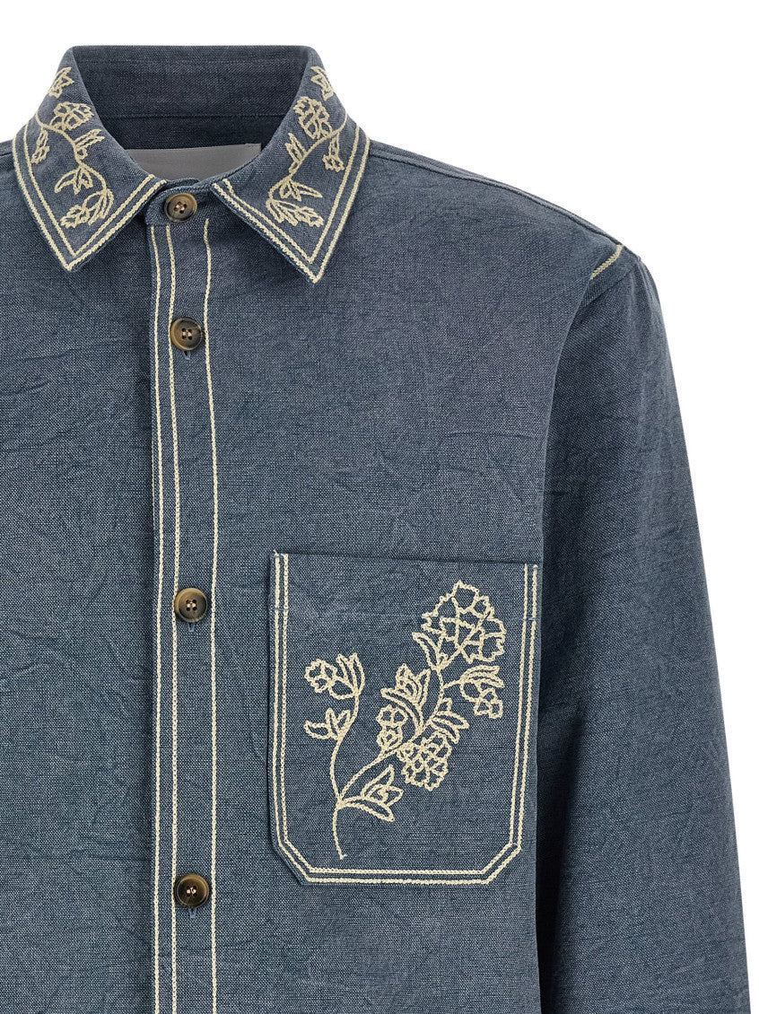 Blue 'Rudy' Overshirt 3