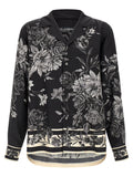 Black 'Bouquet Fiori' Shirt 1