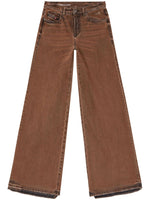Beige Wide Leg Jeans 1