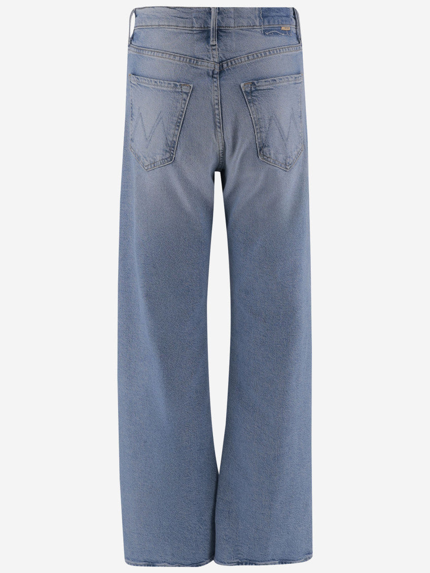 Blue Wide Leg Jeans 2