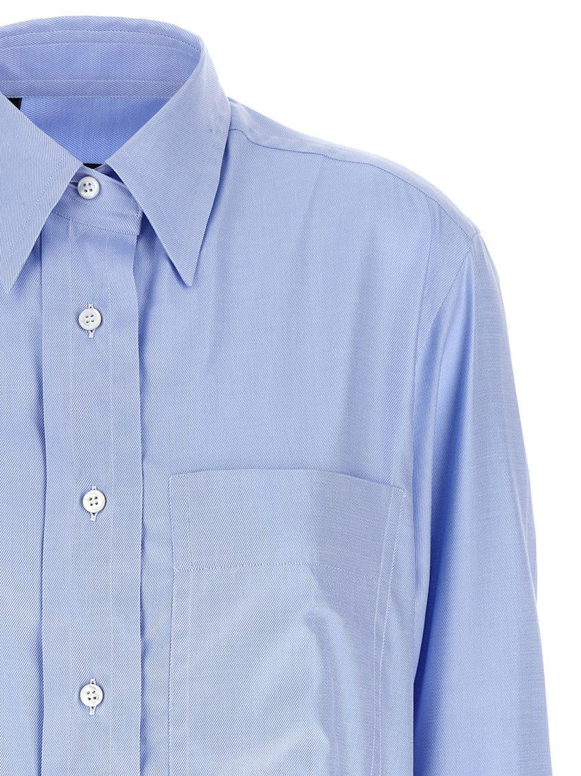 Light Blue Sea Island cotton shirt 3