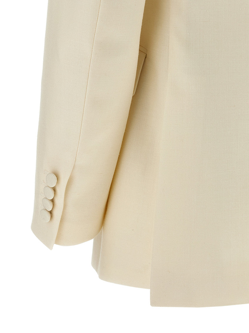 White 'Flavia' blazer 4