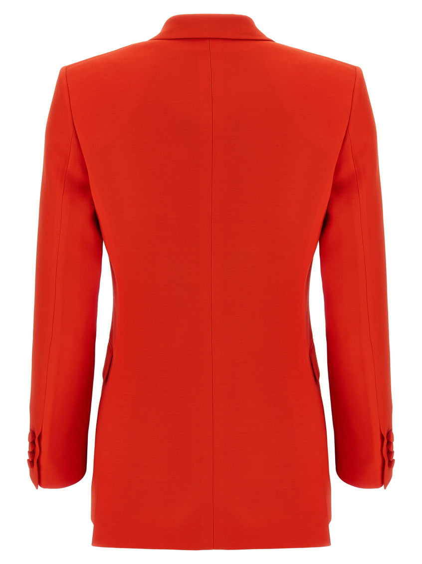 Red 'Flavia' blazer 2