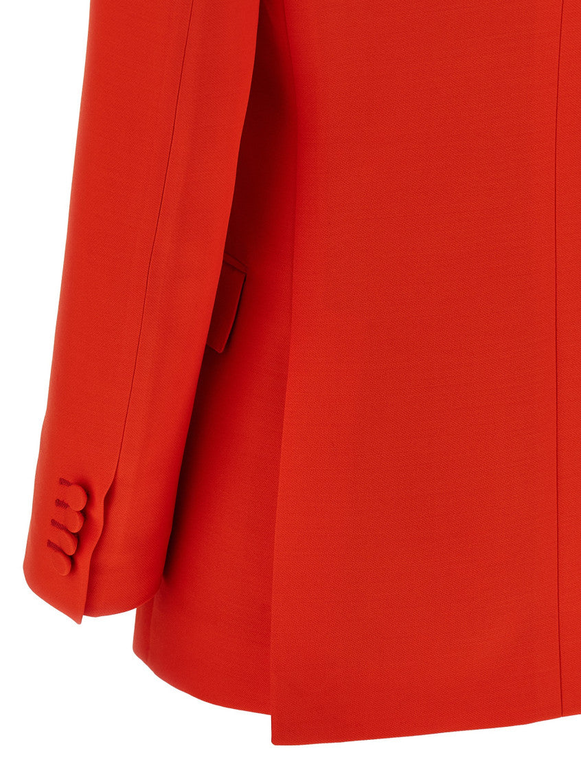 Red 'Flavia' blazer 4