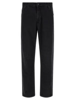 Black Regular Mid Rise Jeans 1