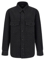 Black Regular Logo Shirt 1