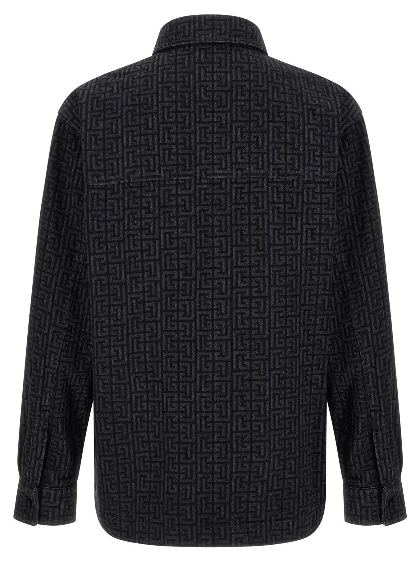 Black Regular Logo Shirt 2