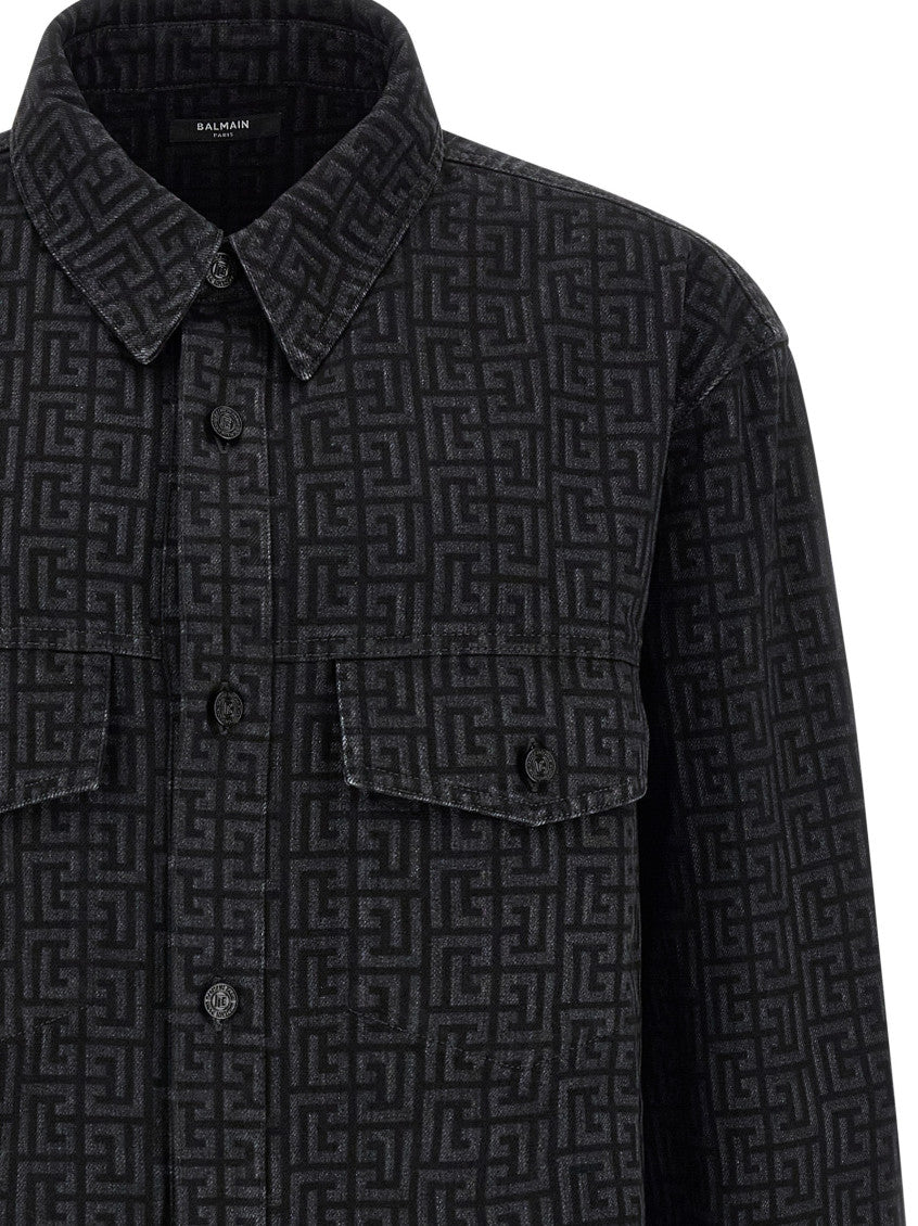 Black Regular Logo Shirt 3