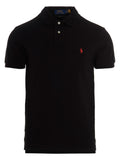 Black Logo Shirt Collar Polo 1