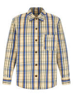 Yellow Relaxed Checks Shirt 1