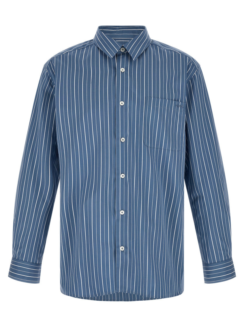 Blue Relaxed Stripes Shirt 1