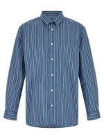 Blue Relaxed Stripes Shirt 1