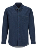 Blue Regular Solid Shirt 1