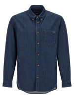 Blue Regular Solid Shirt 1