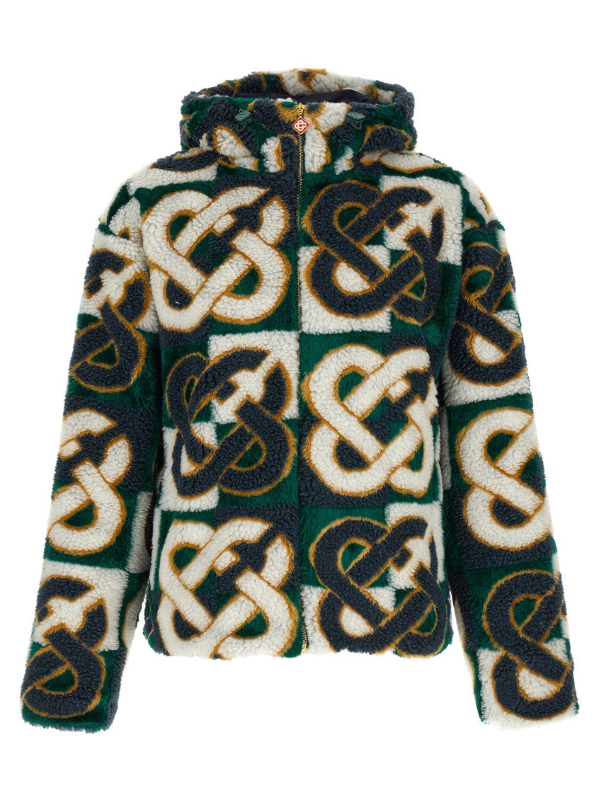 Multicolor Logo Hooded Jacket 1