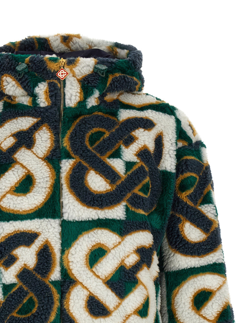 Multicolor Logo Hooded Jacket 3