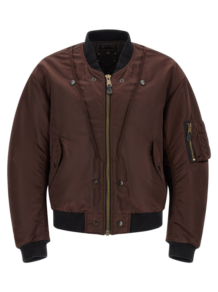 Multicolor Reversible Bomber Jacket 1