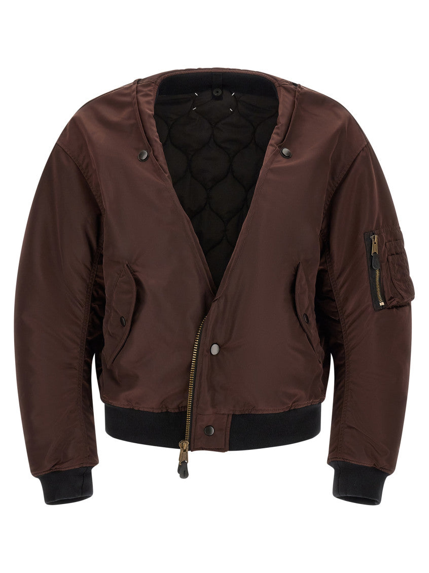 Multicolor Reversible Bomber Jacket 2