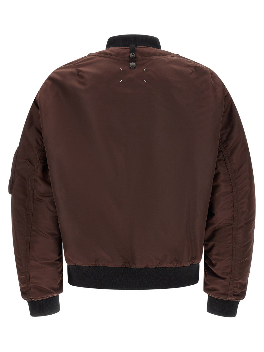 Multicolor Reversible Bomber Jacket 4