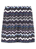 Multicolor Printed Swim Shorts 1