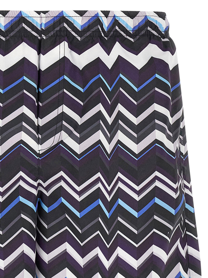 Multicolor Printed Swim Shorts 3