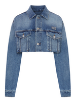 Navy Blue Shirt Collar Jacket 1
