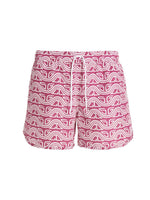 Fuchsia Logo Swim Shorts 1